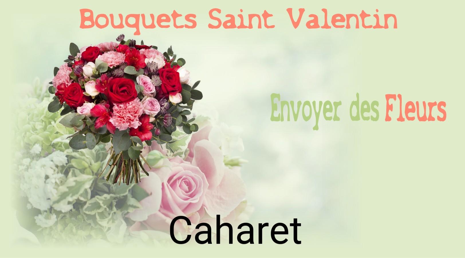 Roses de Saint-Valentin livrées à Caharet